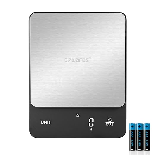 CHWARES 5Kg/11lb Digital Kitchen Food Scale,